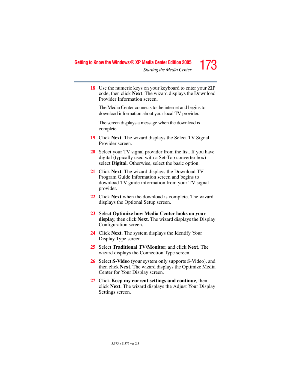 Toshiba F25Series User Manual | Page 173 / 345