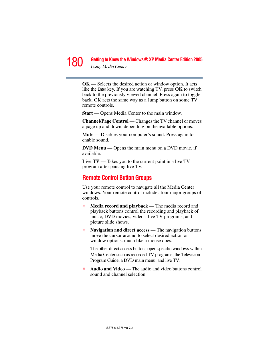 Toshiba F25Series User Manual | Page 180 / 345