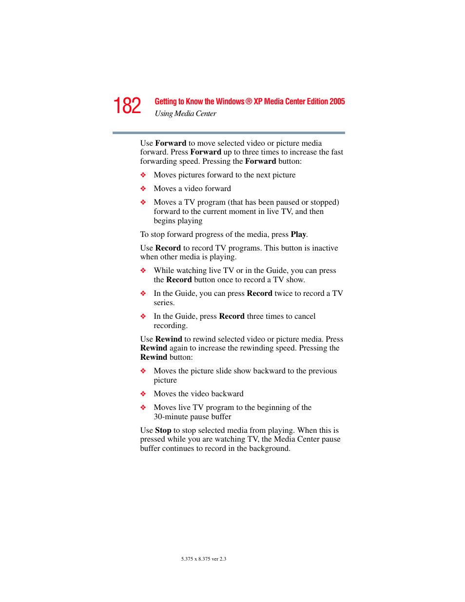Toshiba F25Series User Manual | Page 182 / 345