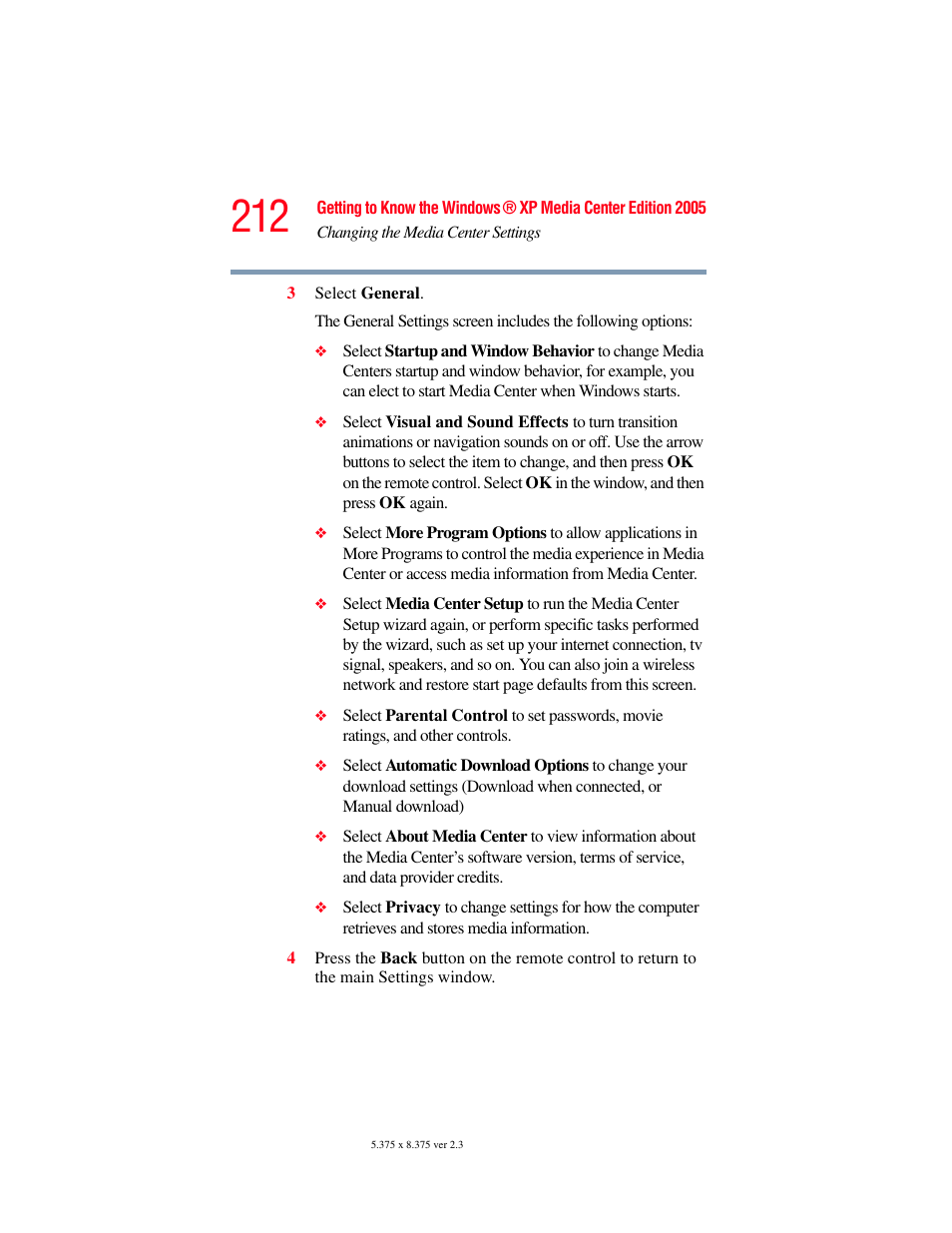 Toshiba F25Series User Manual | Page 212 / 345