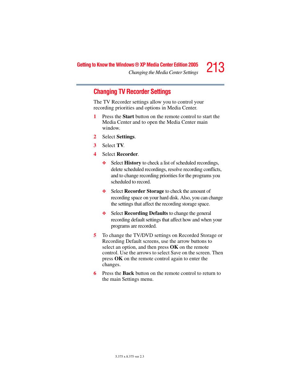 Toshiba F25Series User Manual | Page 213 / 345