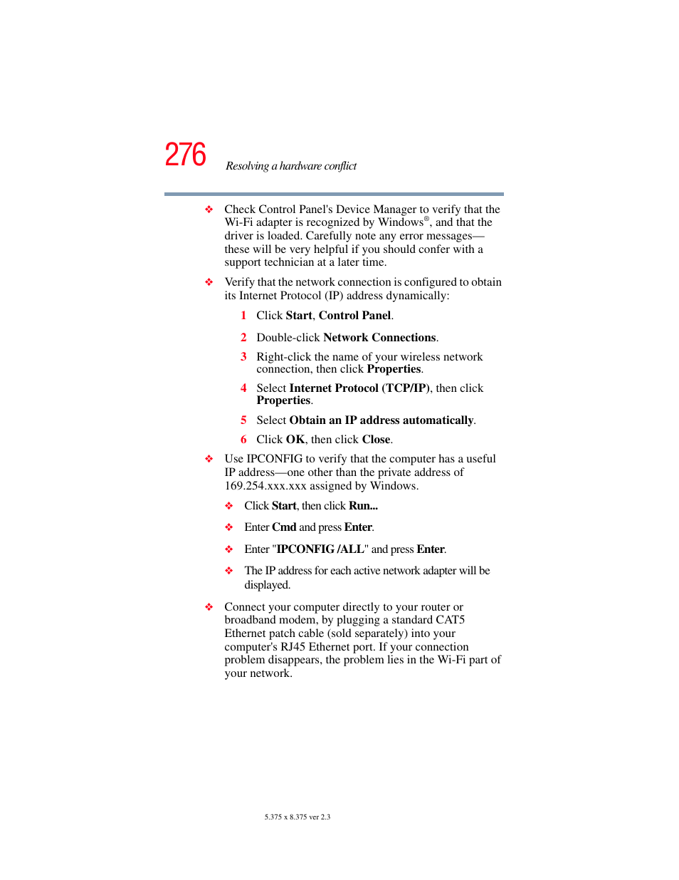 Toshiba F25Series User Manual | Page 276 / 345