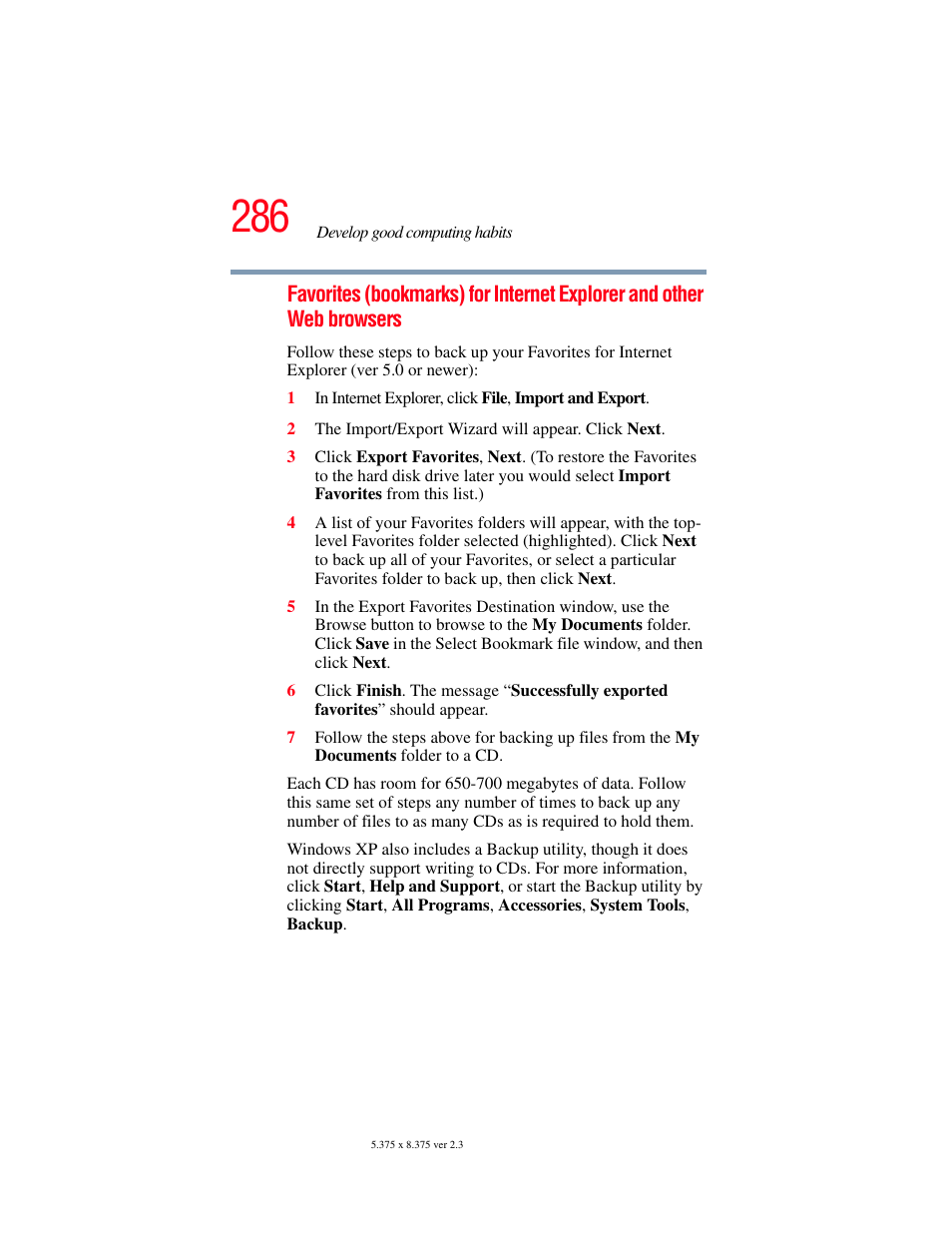 Toshiba F25Series User Manual | Page 286 / 345