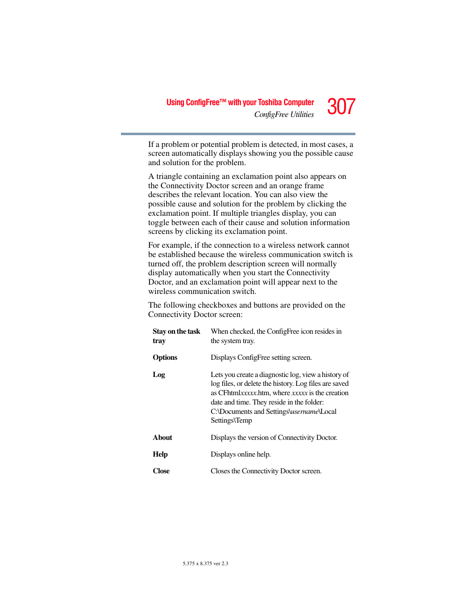 Toshiba F25Series User Manual | Page 307 / 345