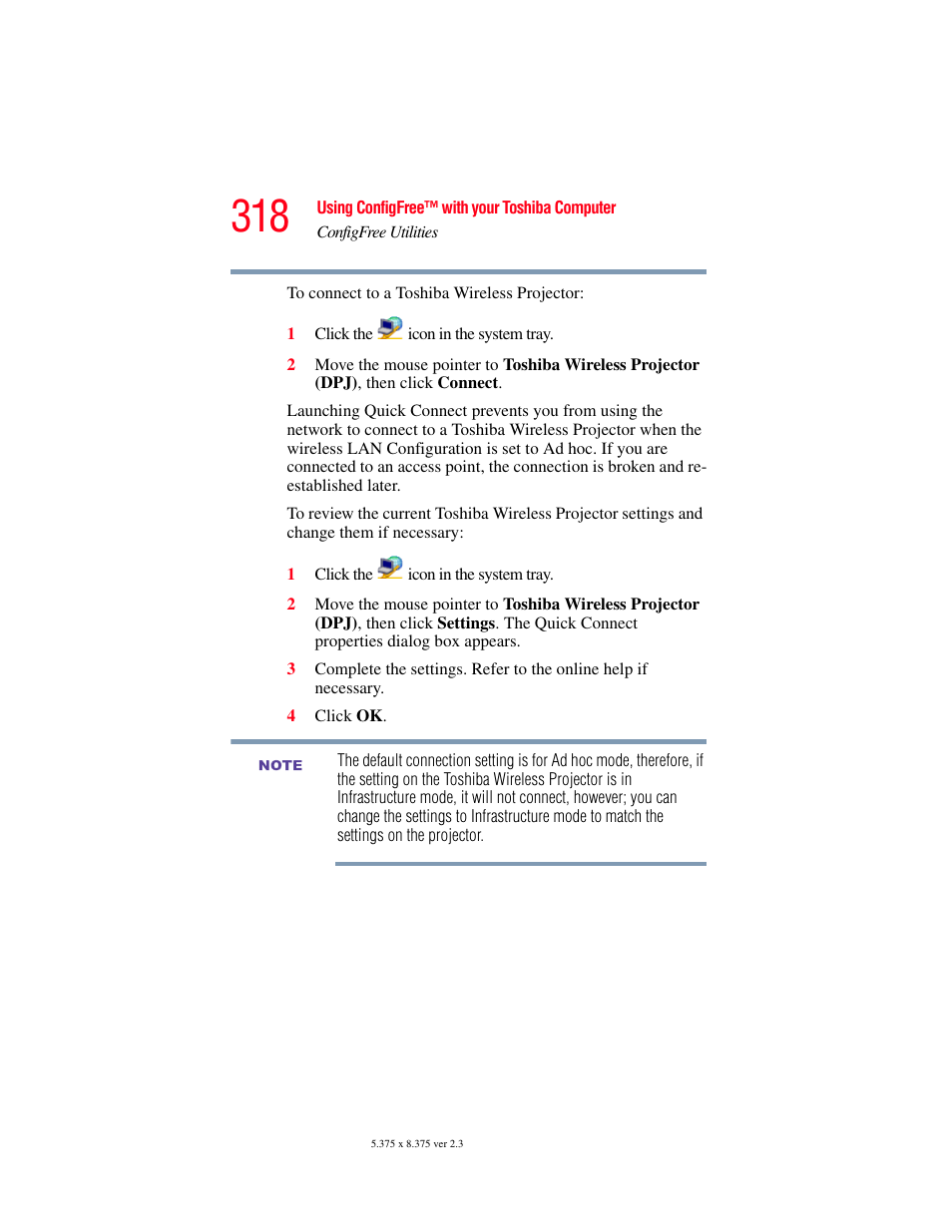 Toshiba F25Series User Manual | Page 318 / 345