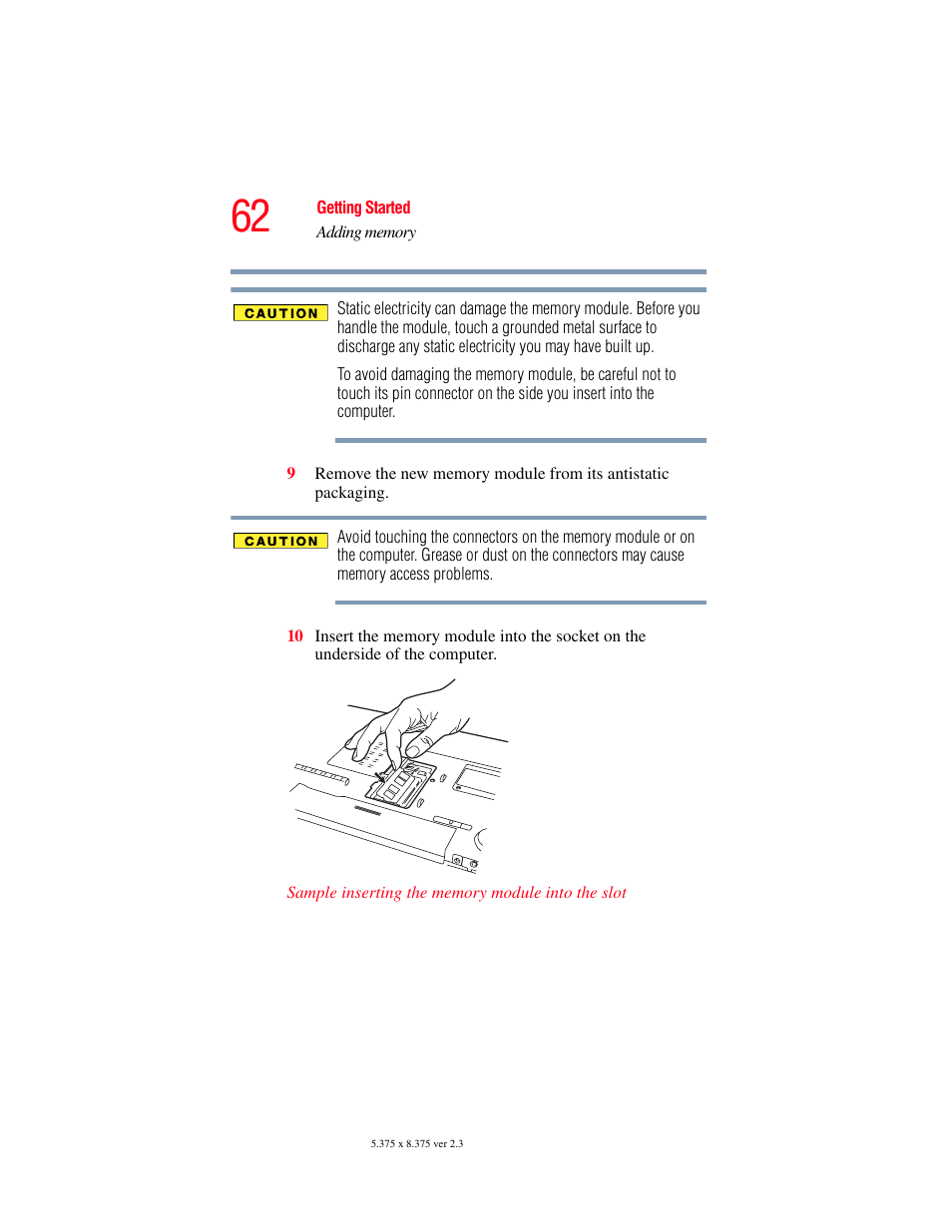 Toshiba F25Series User Manual | Page 62 / 345