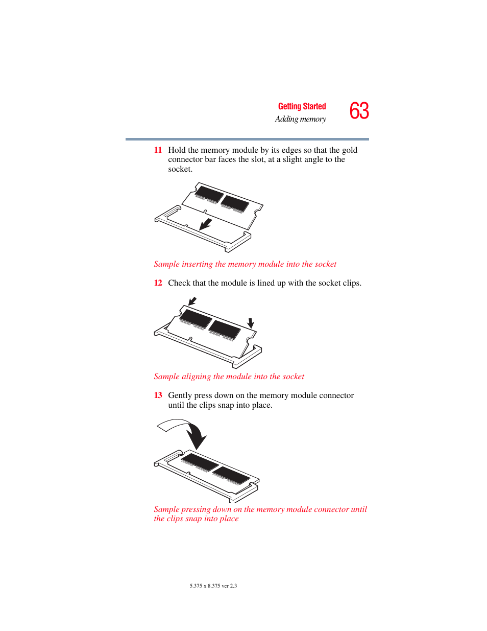 Toshiba F25Series User Manual | Page 63 / 345