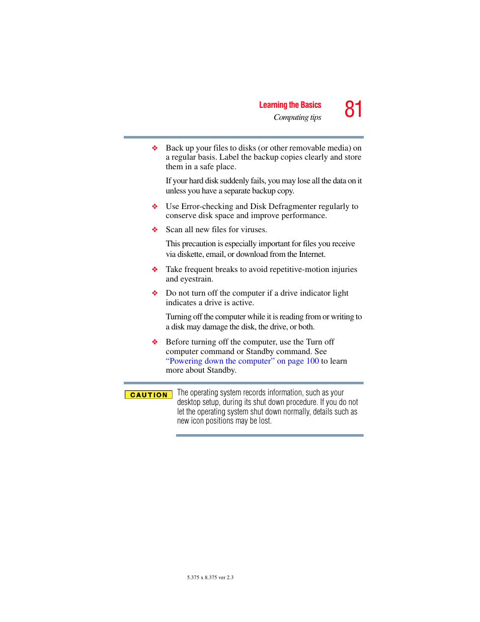 Toshiba F25Series User Manual | Page 81 / 345