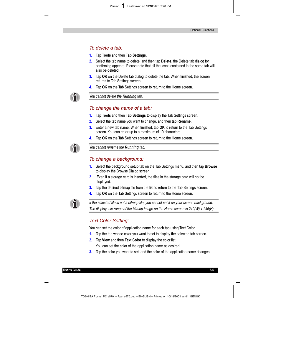 Toshiba e570 User Manual | Page 100 / 109