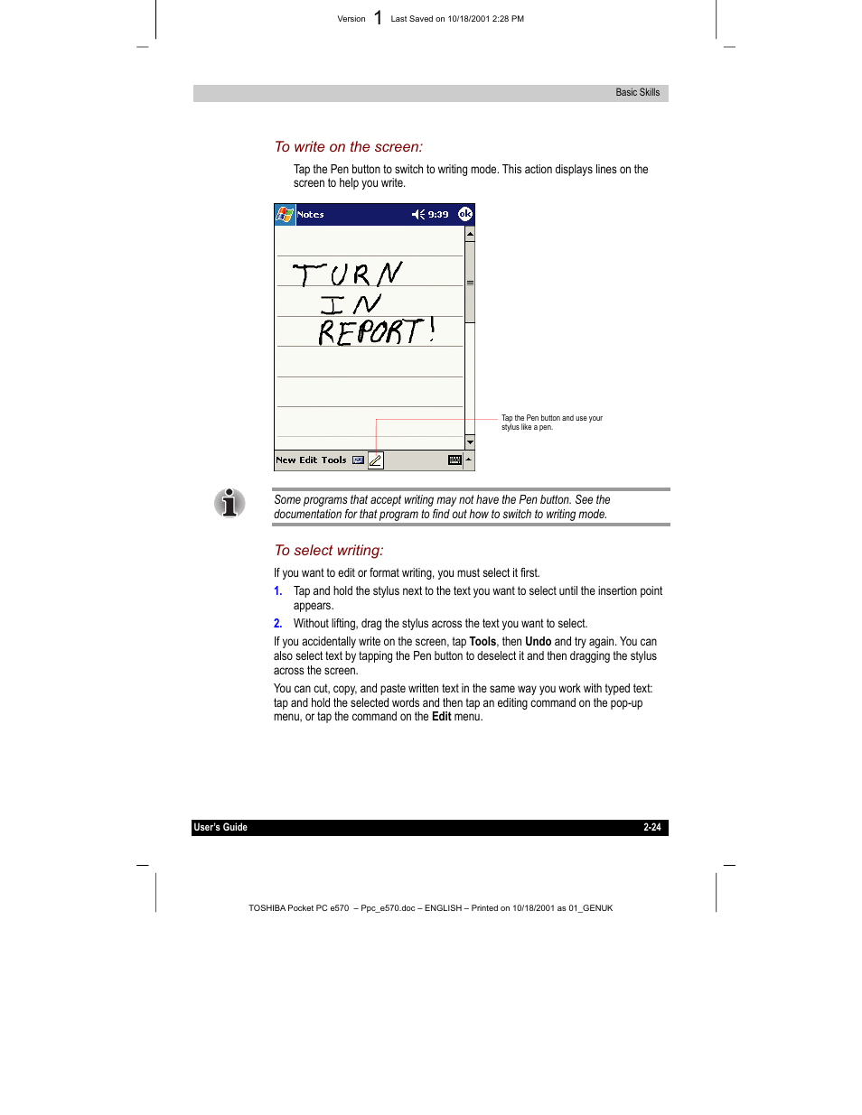 Toshiba e570 User Manual | Page 37 / 109