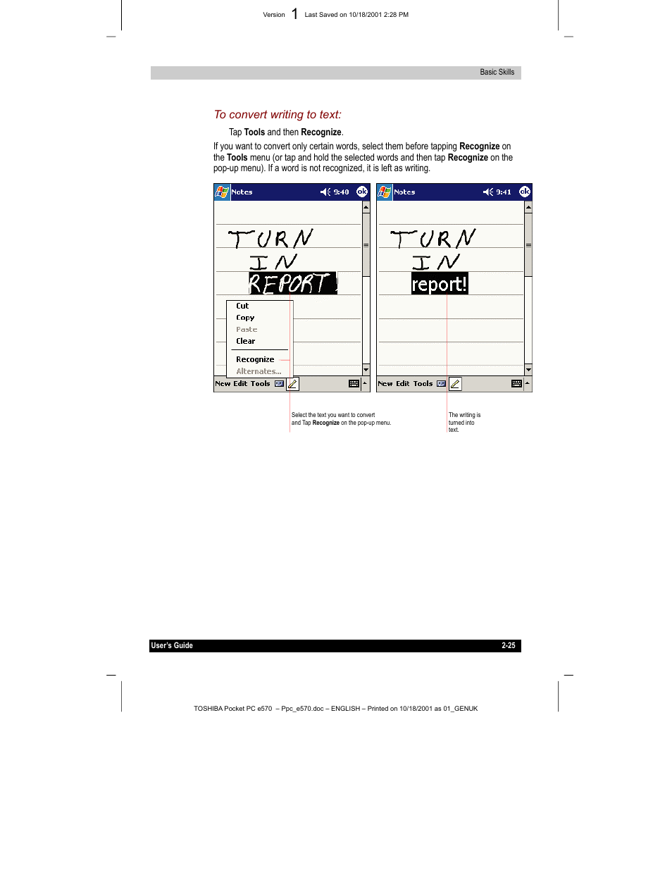 Toshiba e570 User Manual | Page 38 / 109