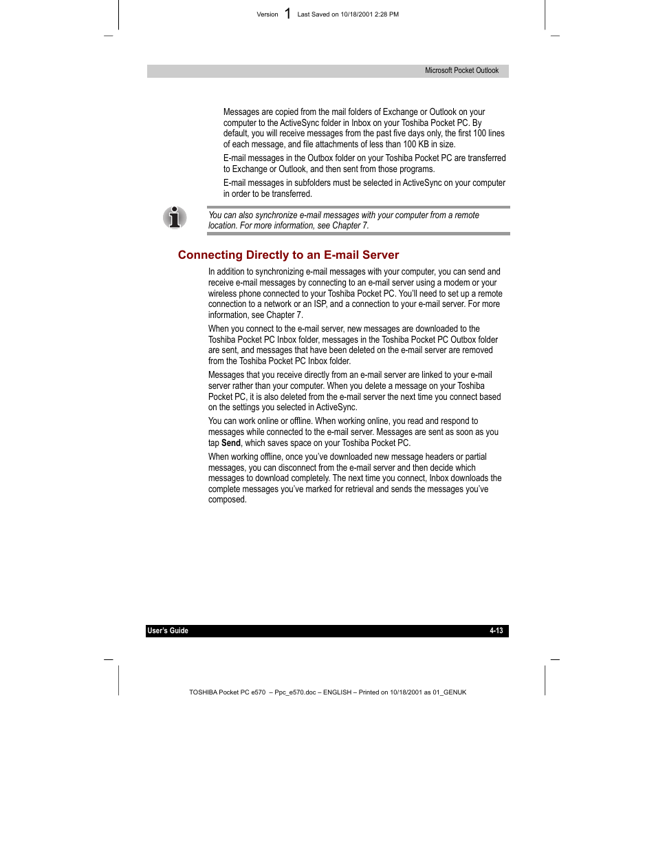 Toshiba e570 User Manual | Page 64 / 109