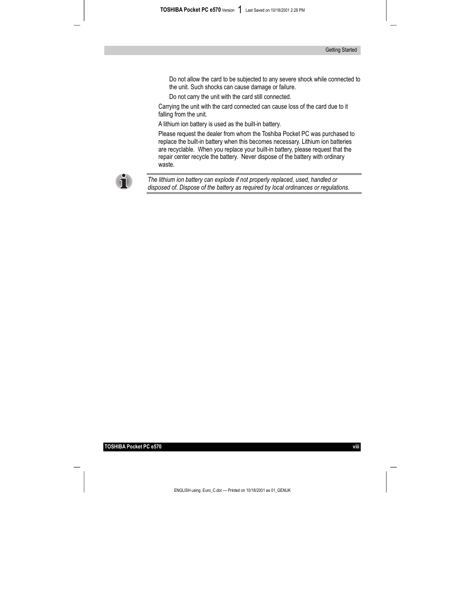 Toshiba e570 User Manual | Page 8 / 109