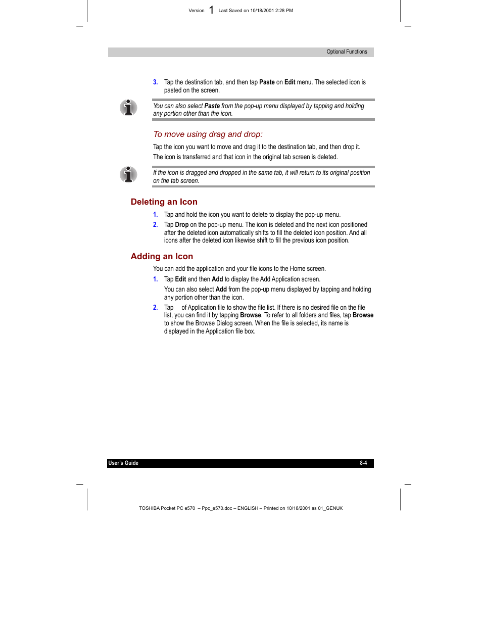 Toshiba e570 User Manual | Page 98 / 109