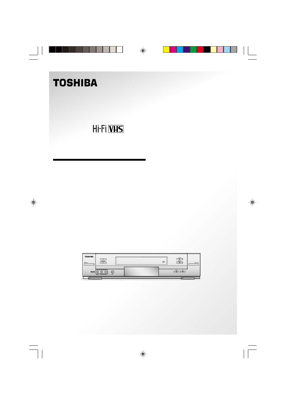 Toshiba W-627 User Manual | 34 pages