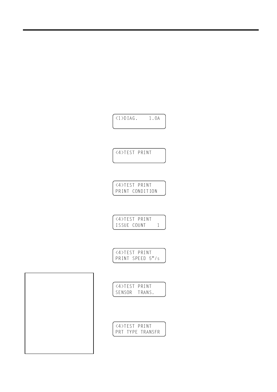 Test print, 10 test print | Toshiba TEC B B-SX5T SERIES User Manual | Page 25 / 56