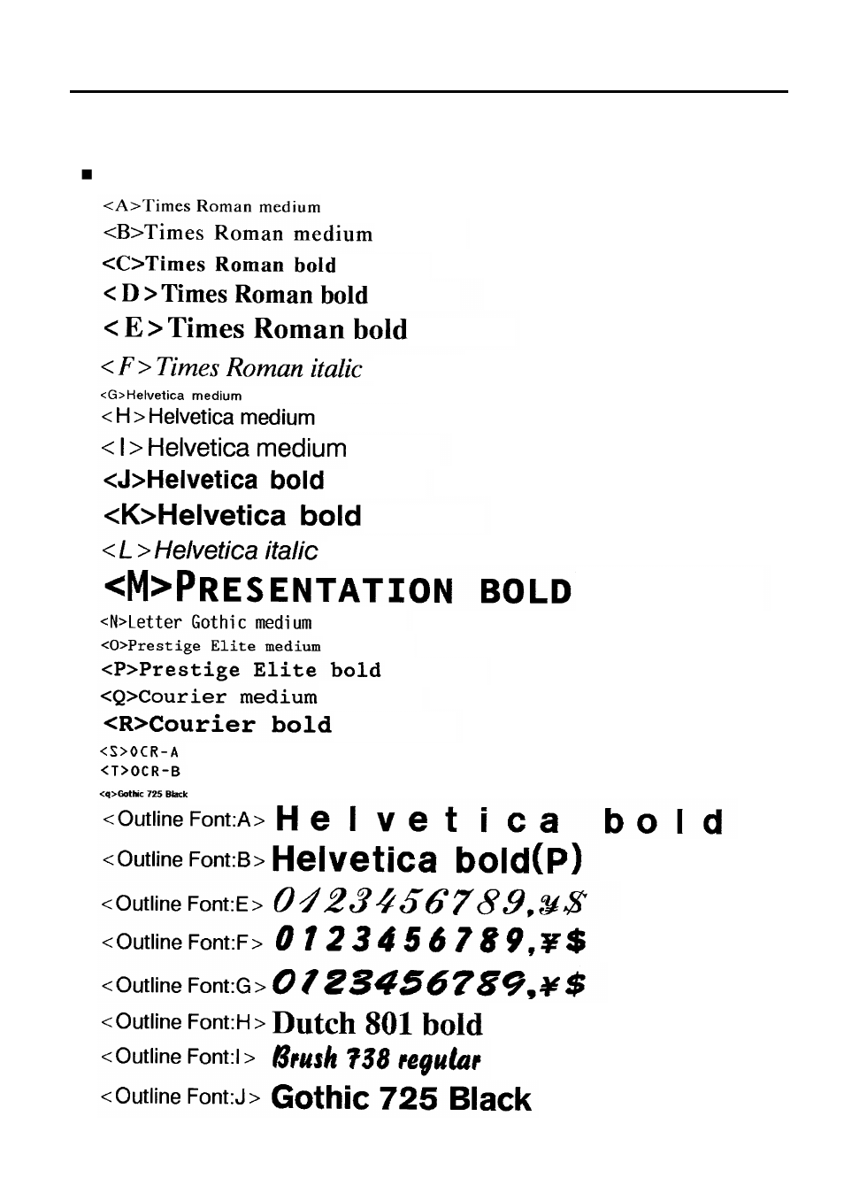 Appendix 4 print samples | Toshiba TEC B B-SX5T SERIES User Manual | Page 47 / 56