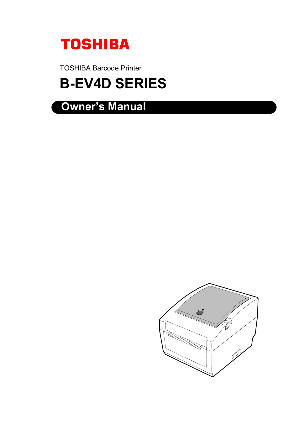 Toshiba B-EV4D SERIES User Manual | 46 pages