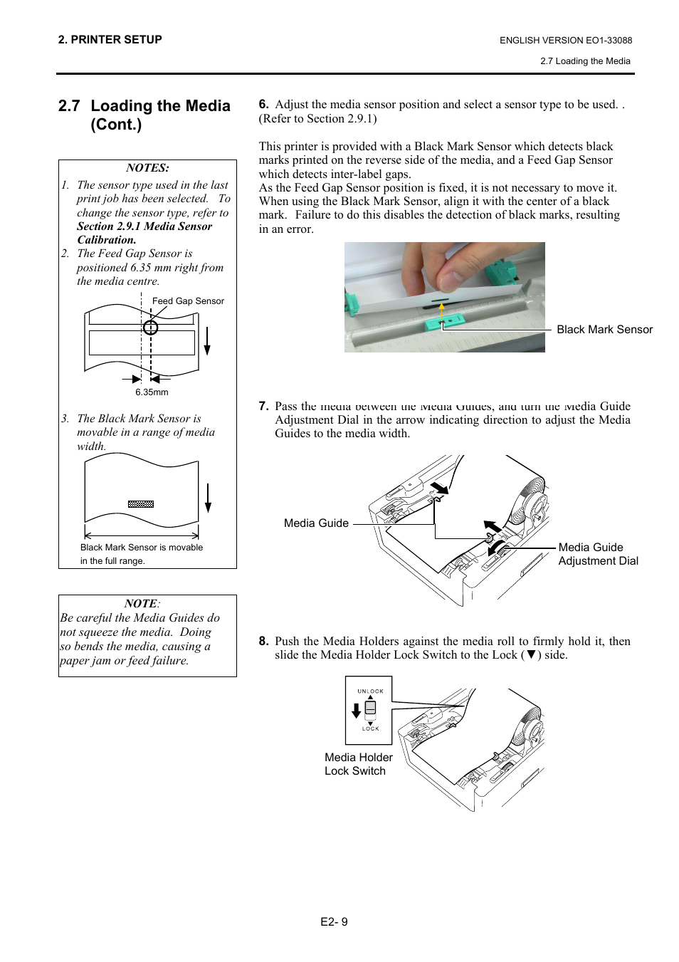 7 loading the media (cont.) | Toshiba B-EV4D SERIES User Manual | Page 20 / 46