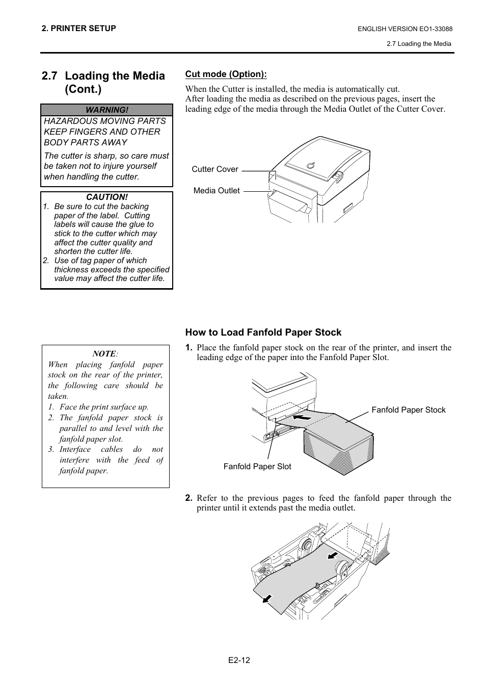 7 loading the media (cont.) | Toshiba B-EV4D SERIES User Manual | Page 23 / 46