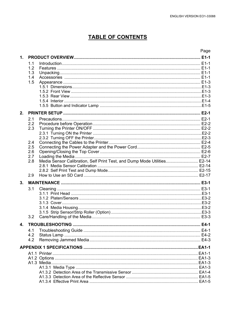 Toshiba B-EV4D SERIES User Manual | Page 5 / 46