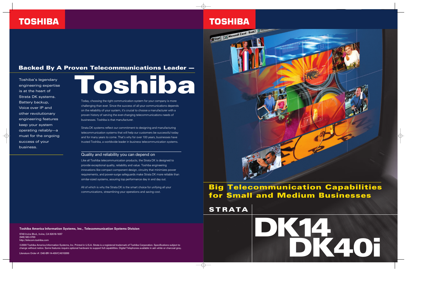 Toshiba DK40i User Manual | 7 pages