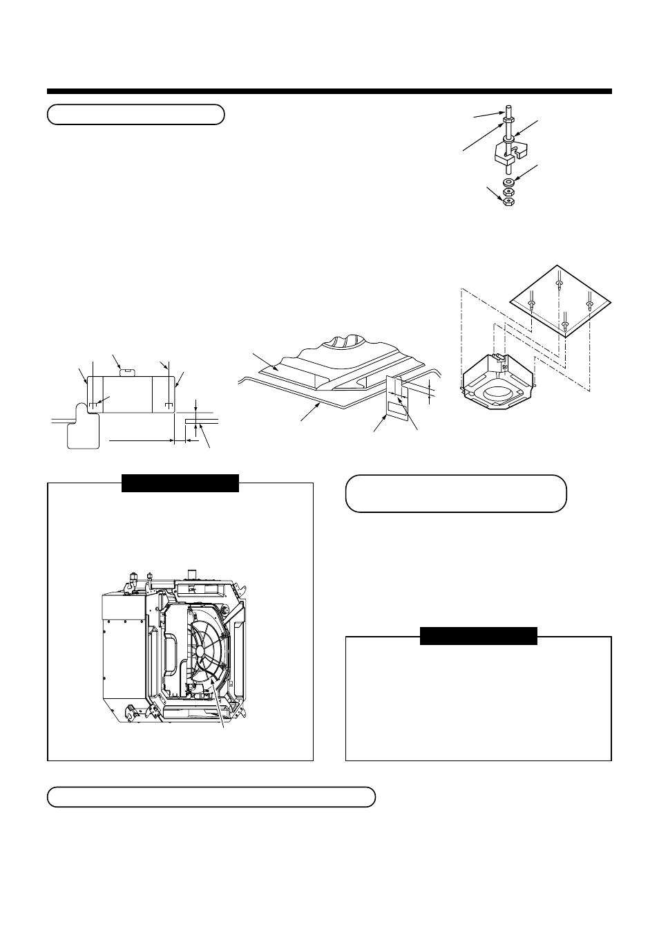 Installation of indoor unit, Requirement, Installation of ceiling panel (sold separately) | Toshiba MMU-AP0071MH User Manual | Page 11 / 32