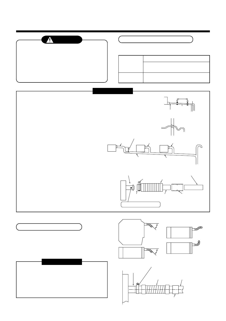 Drain piping work, Caution, No good | Ok no good | Toshiba MMU-AP0071MH User Manual | Page 12 / 32