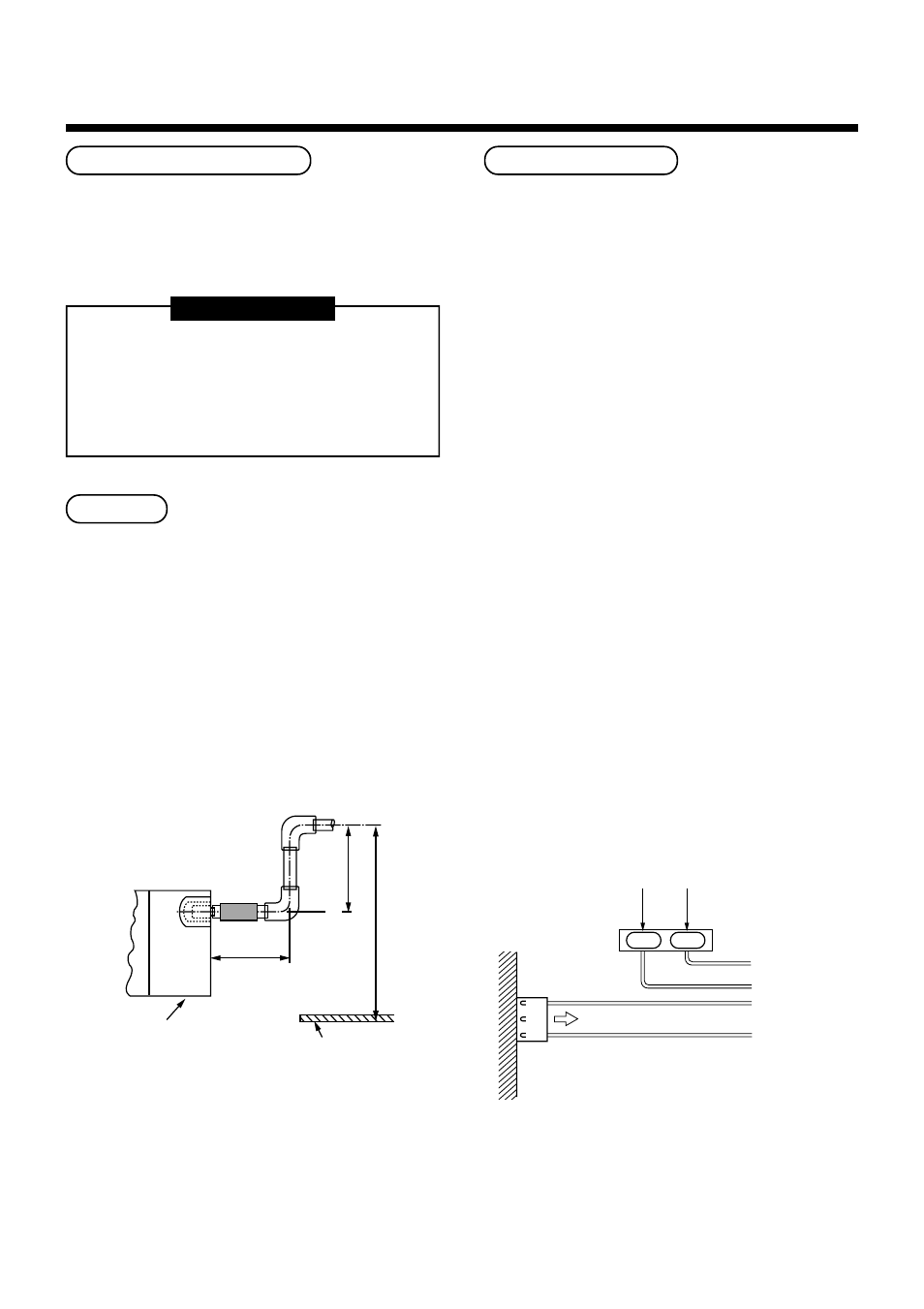 Connection of drain pipe, Requirement, Drain up | Check the draining | Toshiba MMU-AP0071MH User Manual | Page 13 / 32