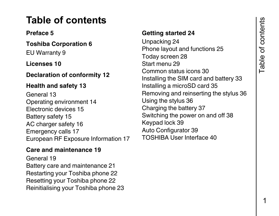 Toshiba Portege G810 User Manual | Page 2 / 180