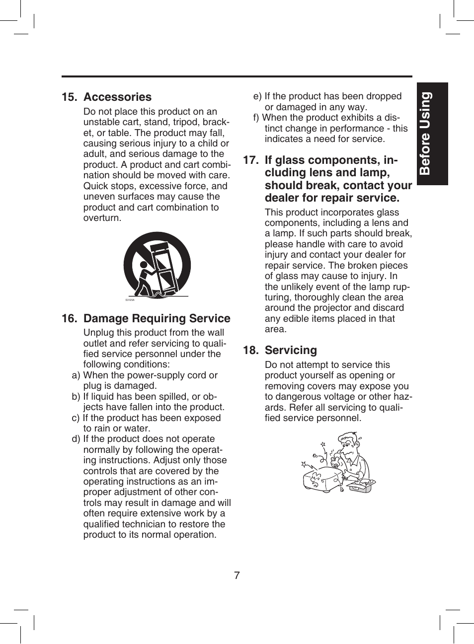 Introduction, Before using | Toshiba TDP-T9 User Manual | Page 7 / 48
