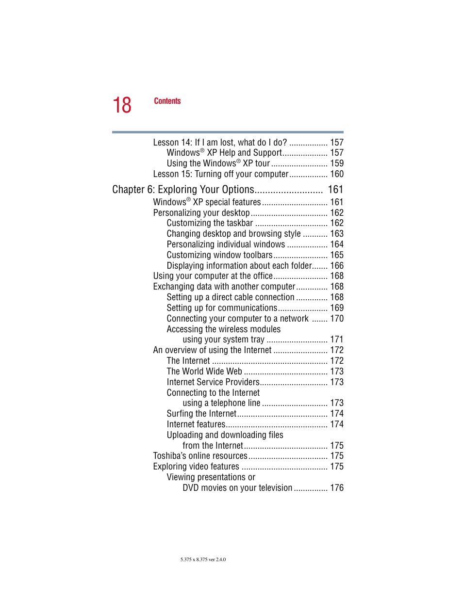 Toshiba 2400 User Manual | Page 18 / 300