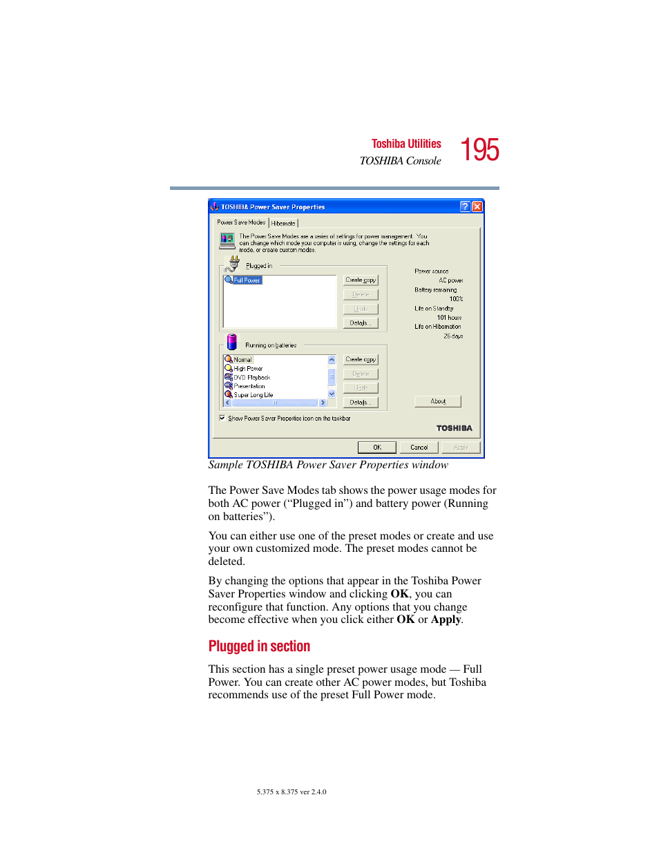 Toshiba 2400 User Manual | Page 195 / 300