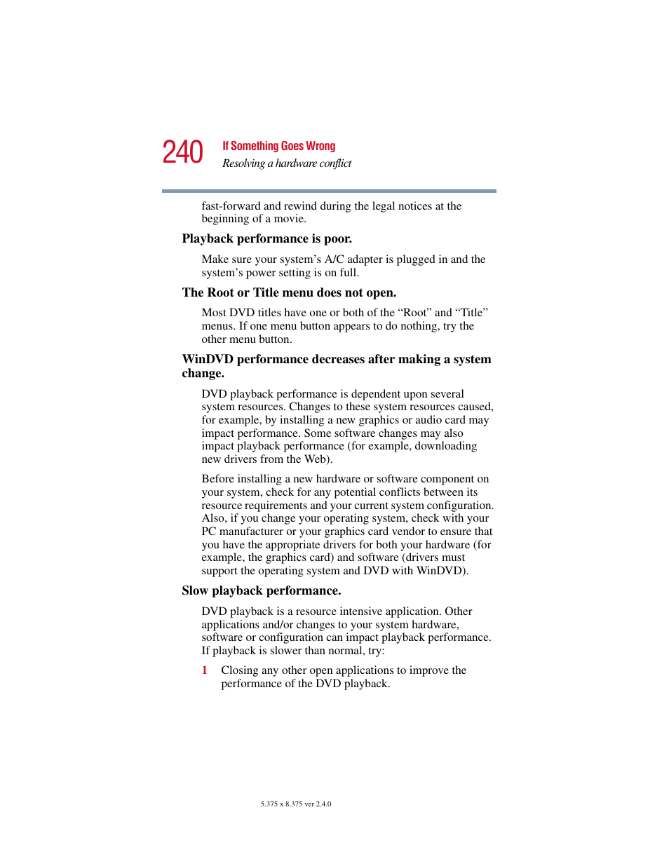 Toshiba 2400 User Manual | Page 240 / 300