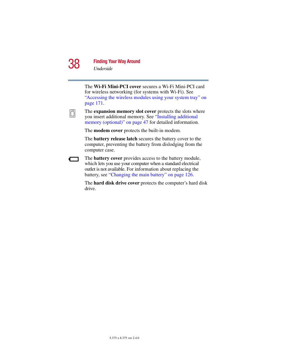 Toshiba 2400 User Manual | Page 38 / 300