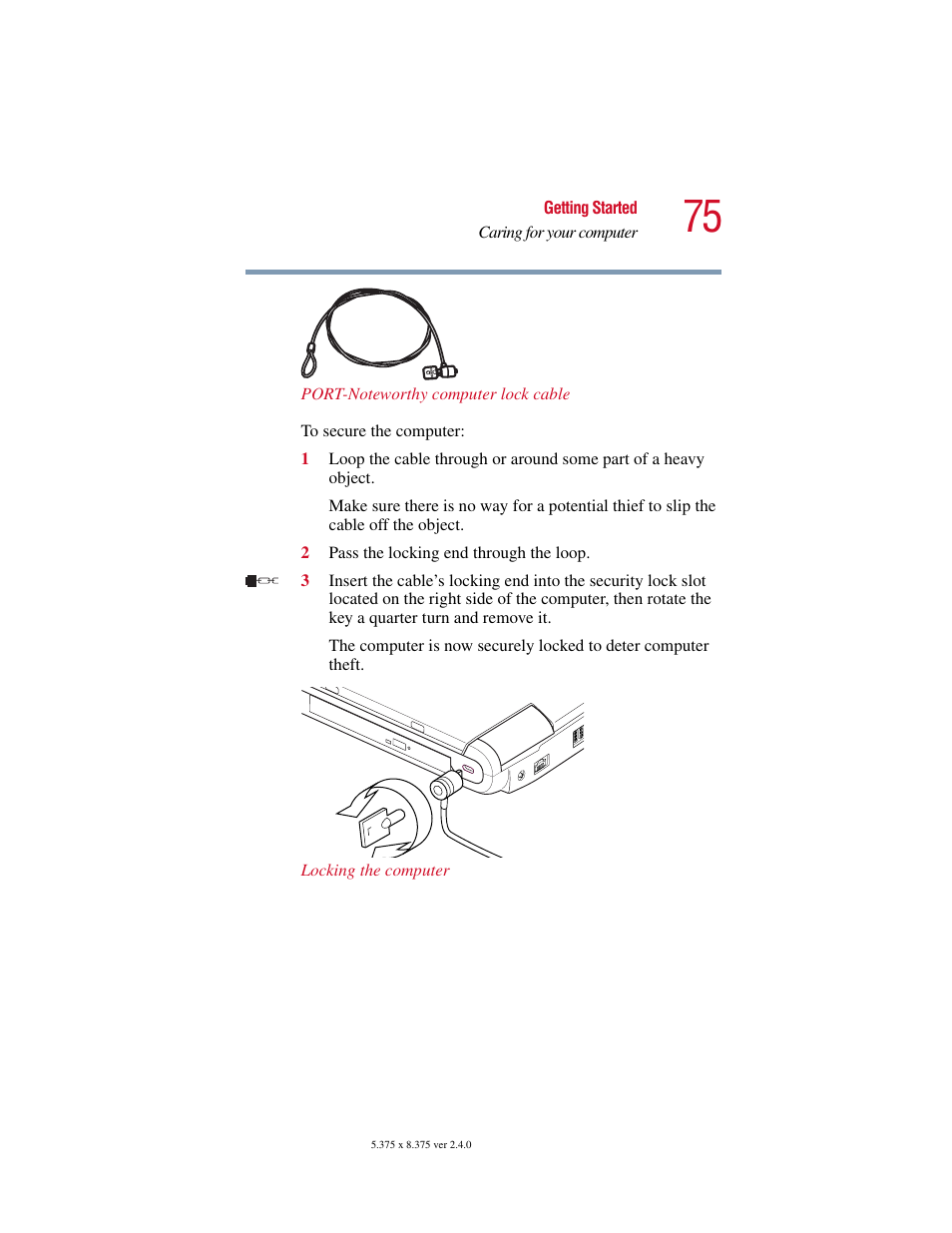 Toshiba 2400 User Manual | Page 75 / 300