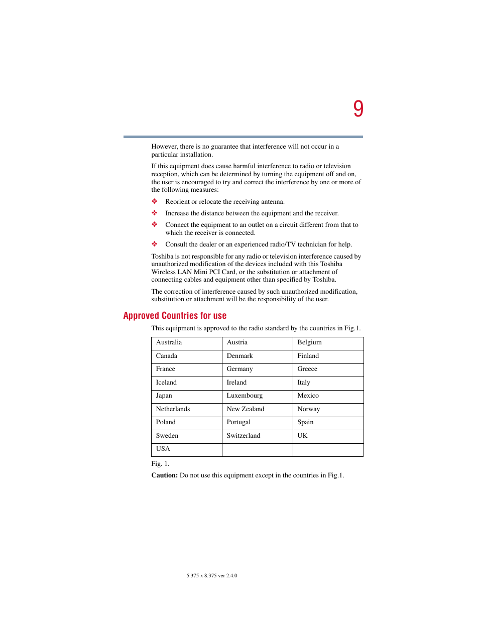 Toshiba 2400 User Manual | Page 9 / 300