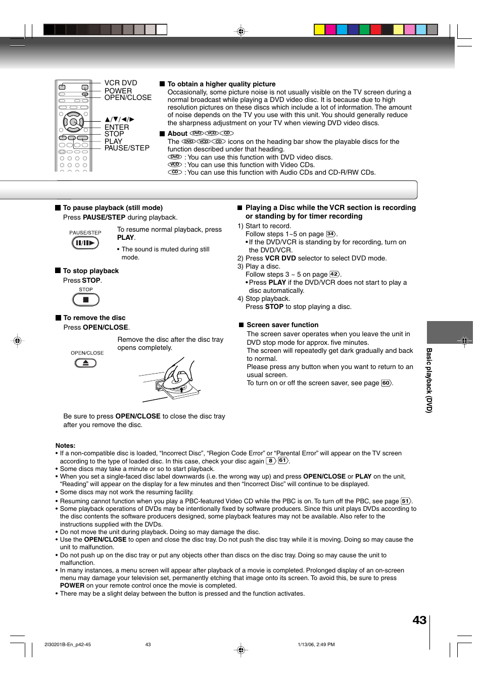 Toshiba SD-KV550SU User Manual | Page 43 / 72