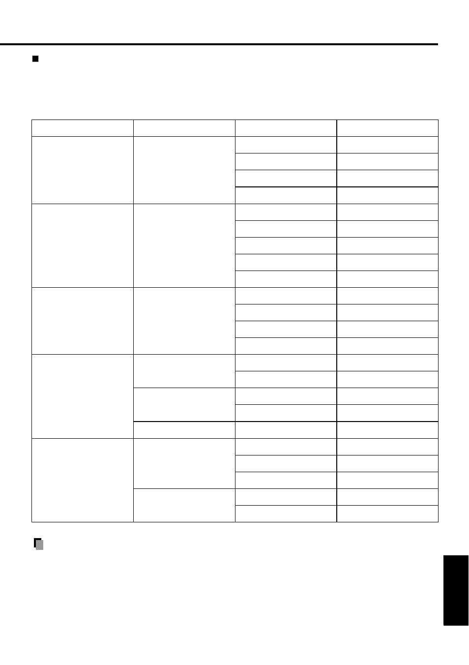 List of supported signals (rgb signals), 49 others | Toshiba TDP-PX10 User Manual | Page 49 / 52