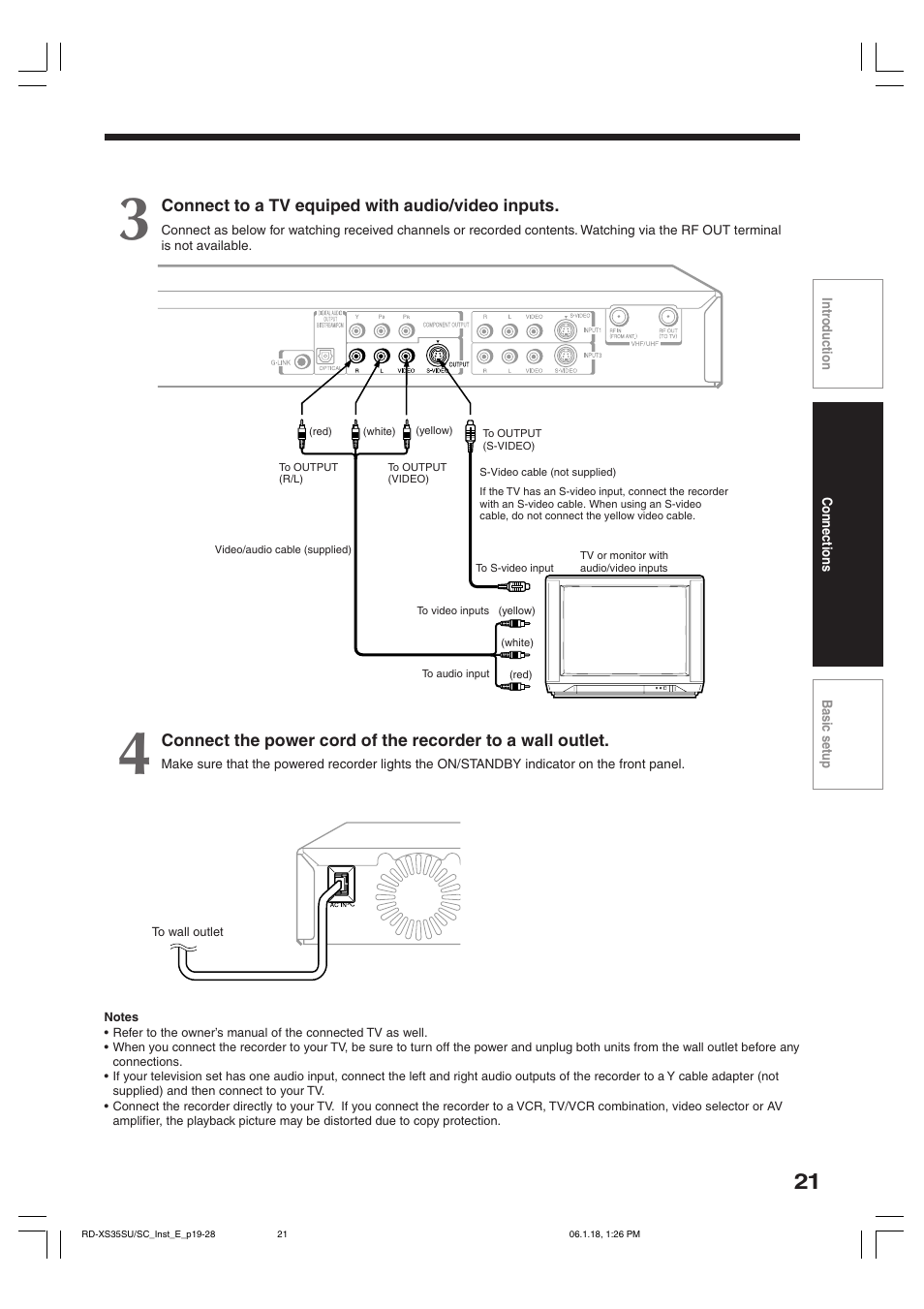 Toshiba RD-XS35SC User Manual | Page 21 / 56