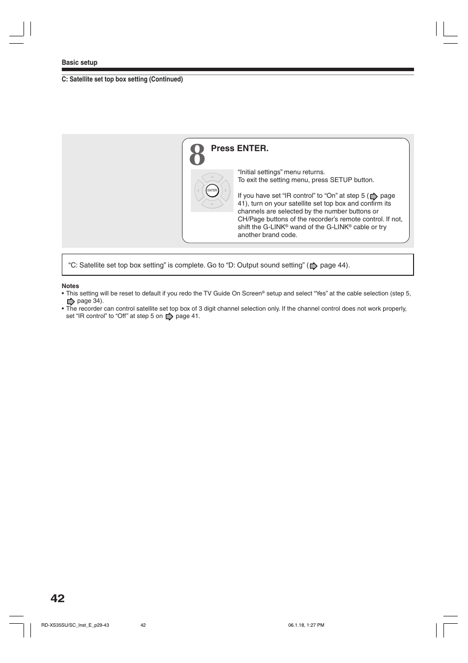 Toshiba RD-XS35SC User Manual | Page 42 / 56