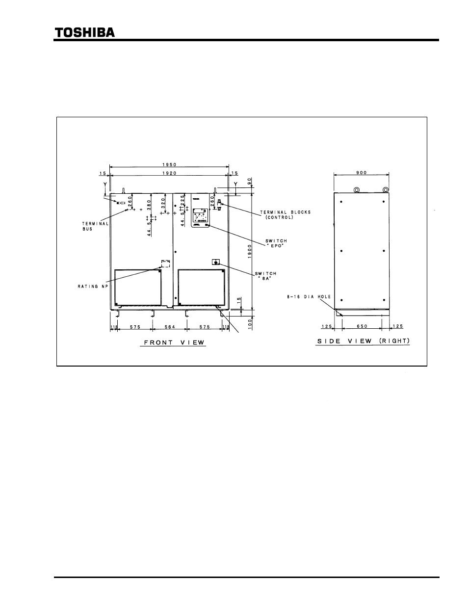 Toshiba Uninterruptible Power System G8000 Series User Manual | Page 20 / 41