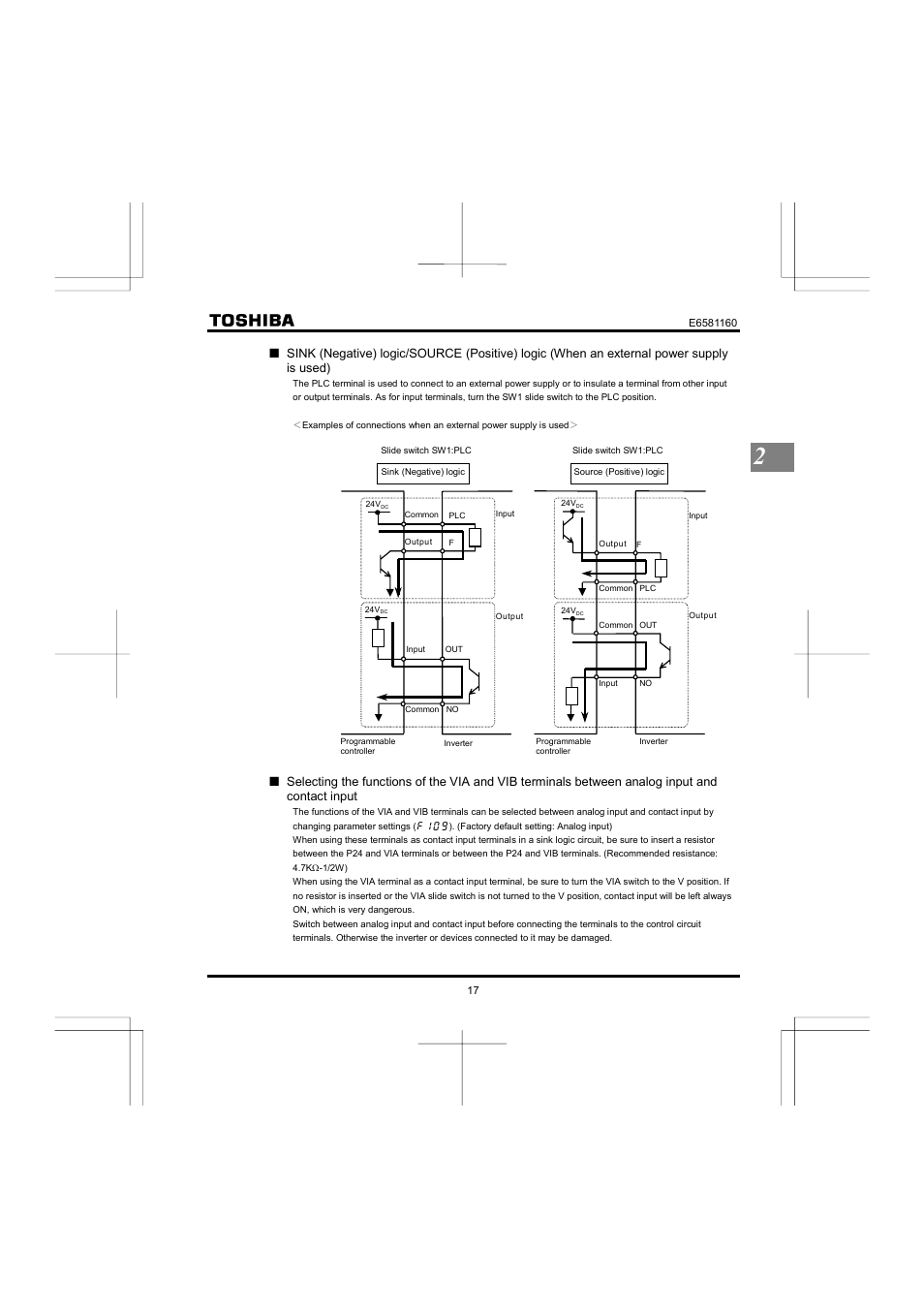 Toshiba VF-S11 User Manual | Page 18 / 81