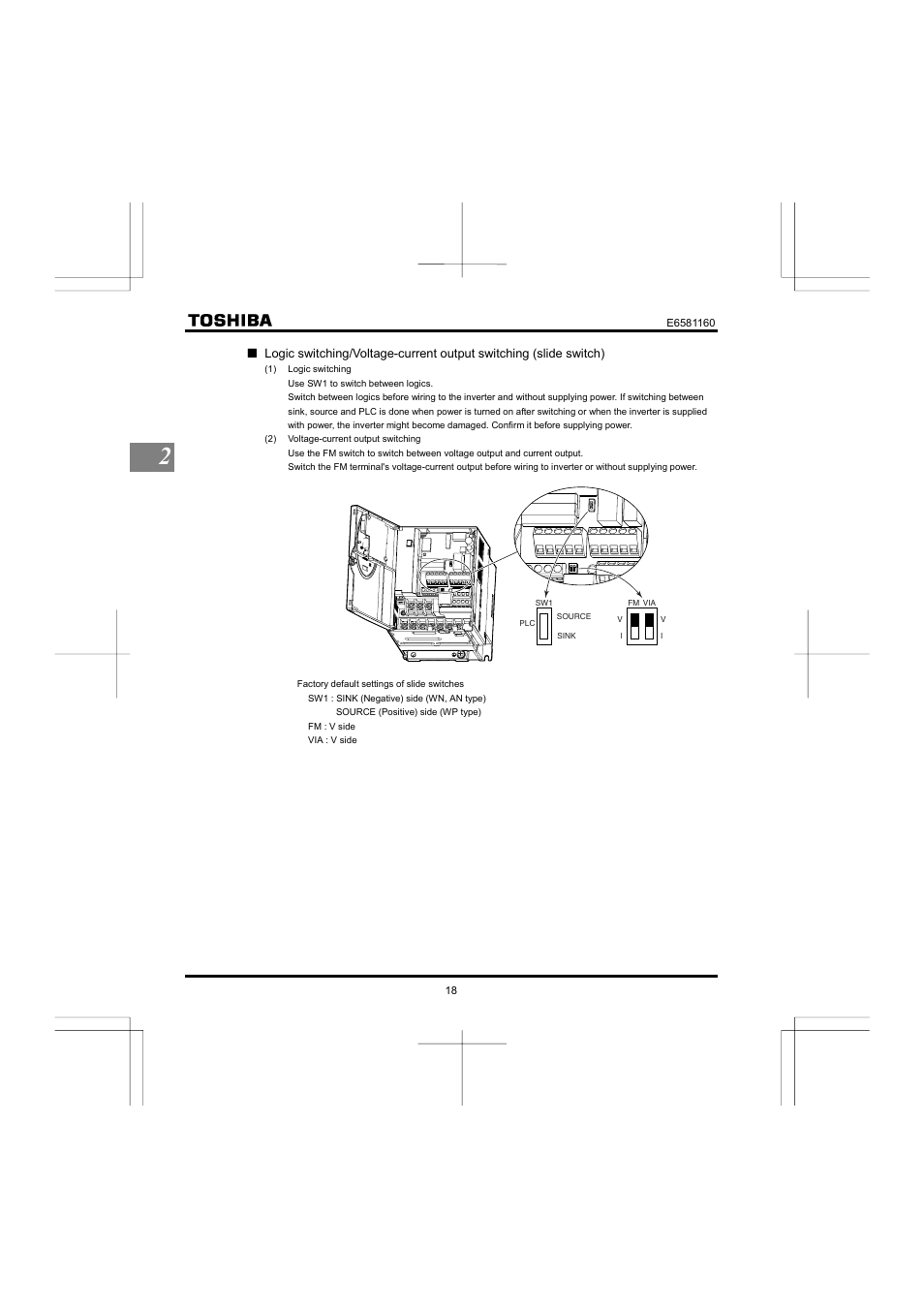 Toshiba VF-S11 User Manual | Page 19 / 81