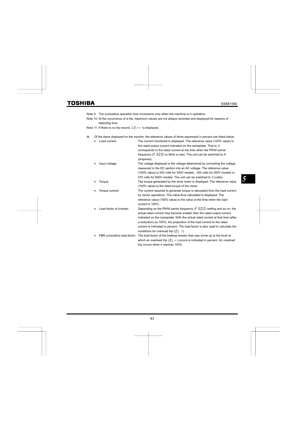 Toshiba VF-S11 User Manual | Page 44 / 81