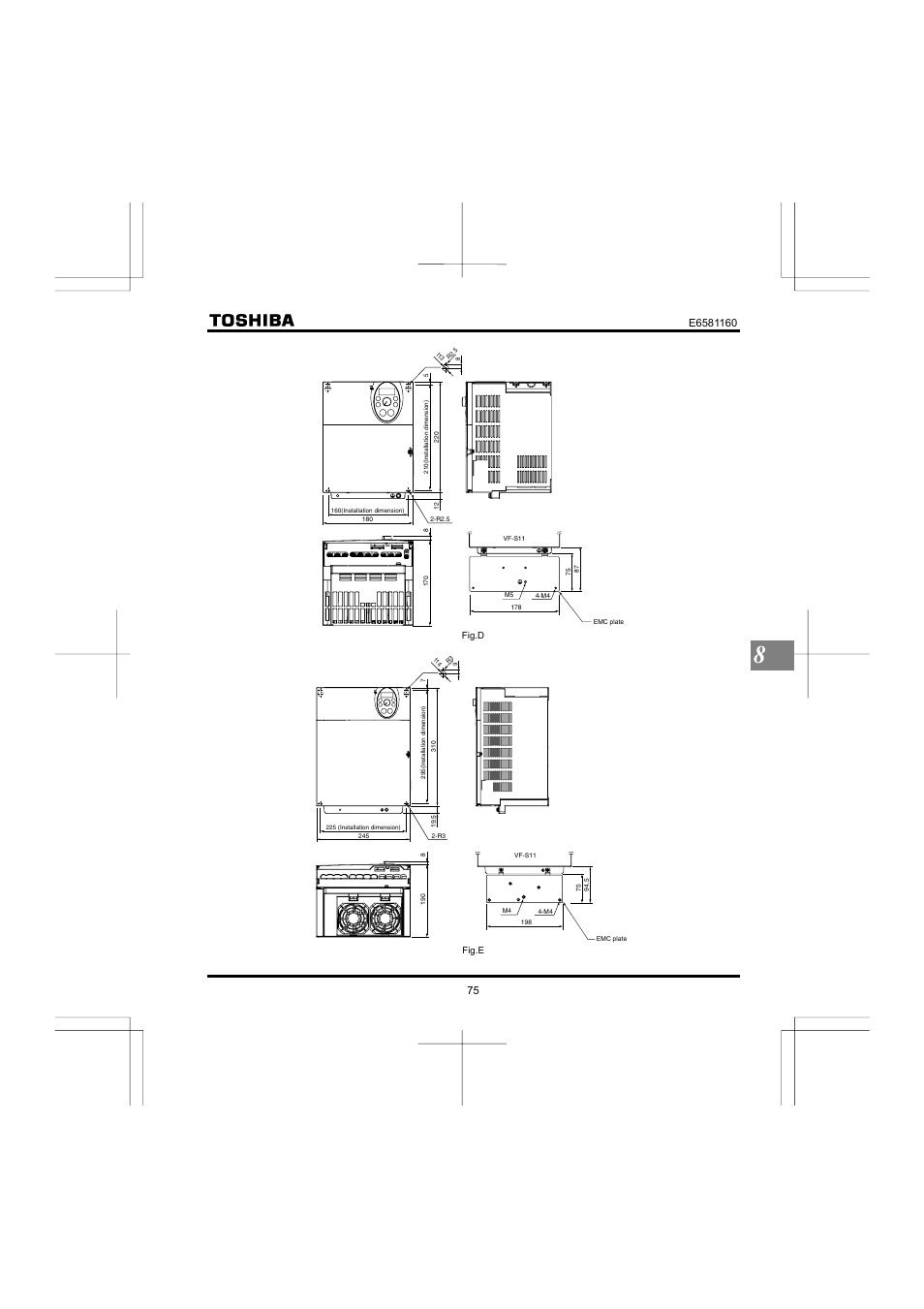 Toshiba VF-S11 User Manual | Page 76 / 81