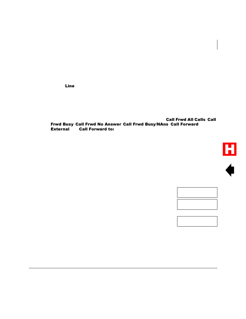 Using call forward buttons, Using access codes, Lcd telephones | Toshiba Starta DK Digital Telephone User Manual | Page 37 / 136