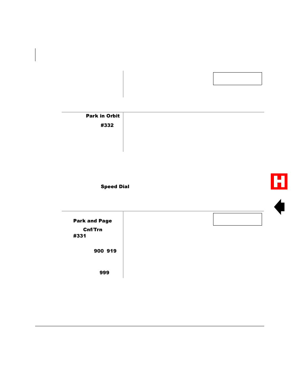 Call park and page | Toshiba Starta DK Digital Telephone User Manual | Page 44 / 136