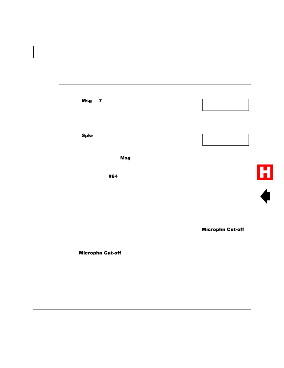 Message waiting light on another telephone, Microphone cut-off | Toshiba Starta DK Digital Telephone User Manual | Page 62 / 136