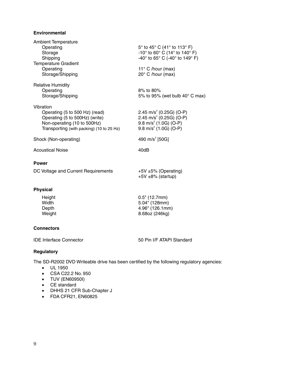 Toshiba SD-R2002 User Manual | Page 11 / 12